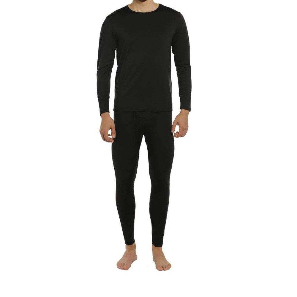 ViCherub Thermal Fleece Lined Long Johns Thermals Top and Bottom Set Size M NWT